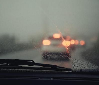 Driving in the rain