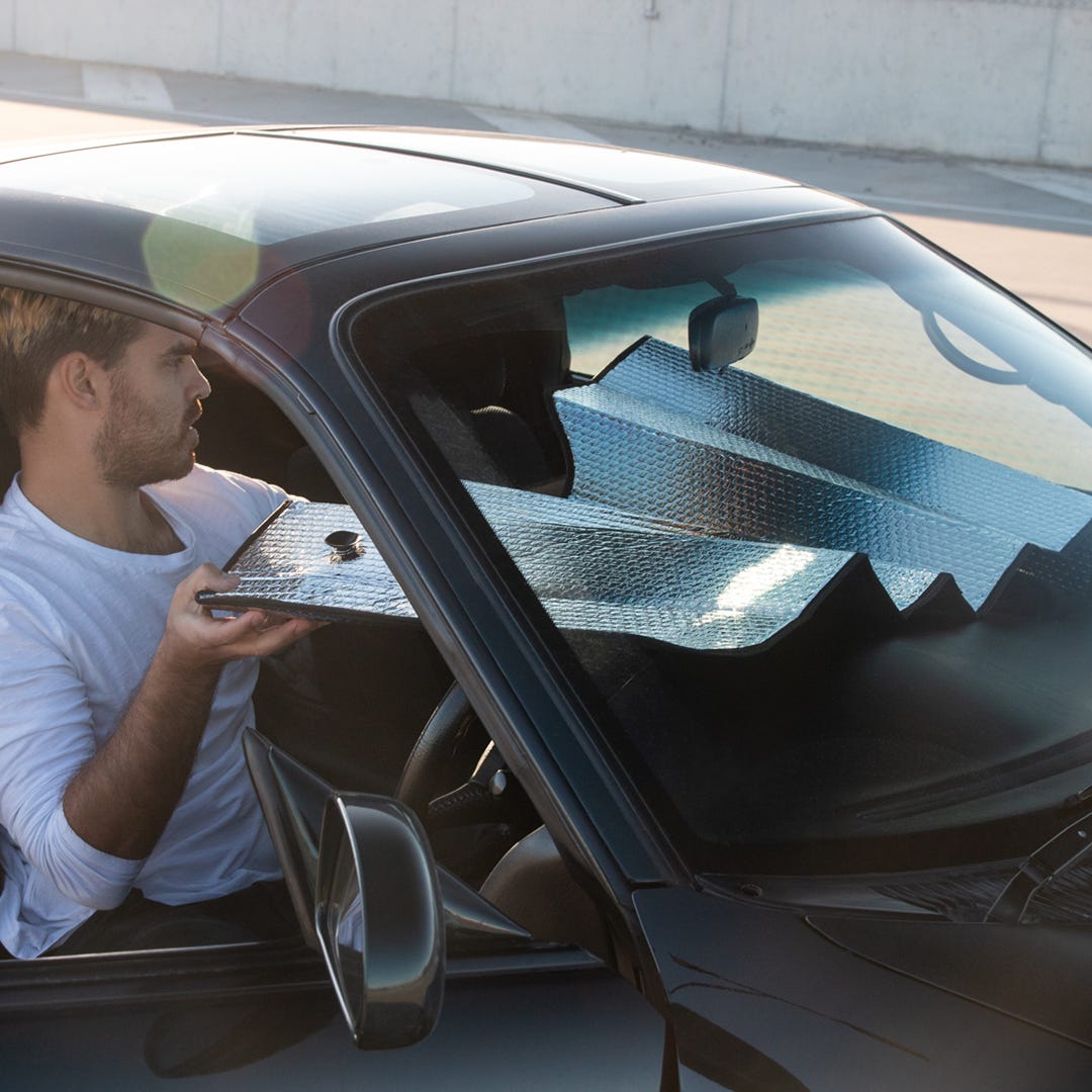 Sun shade deals windscreen