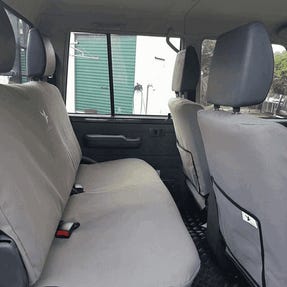 Canvas Seat Covers by Black Duck - 2nd Row Set